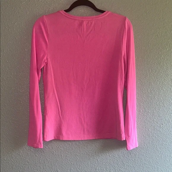 Lilly Pulitzer Fuchsia Short Sleeve Tee - Picture 6 of 6